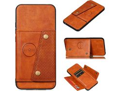Película de Ecrã para Xiaomi Poco M4 Pro, Poco M4, Poco Pro 5G HONGWE. com Porta-Cartões Castanho