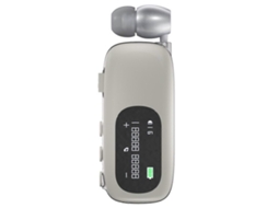 Fone De Ouvido Empresarial Viva Voz Com Clipe, Bluetooth V5.4, Tela Lcd, Chamadas Com Cancelamento De Ruído, Em Lotu Ly Ebike