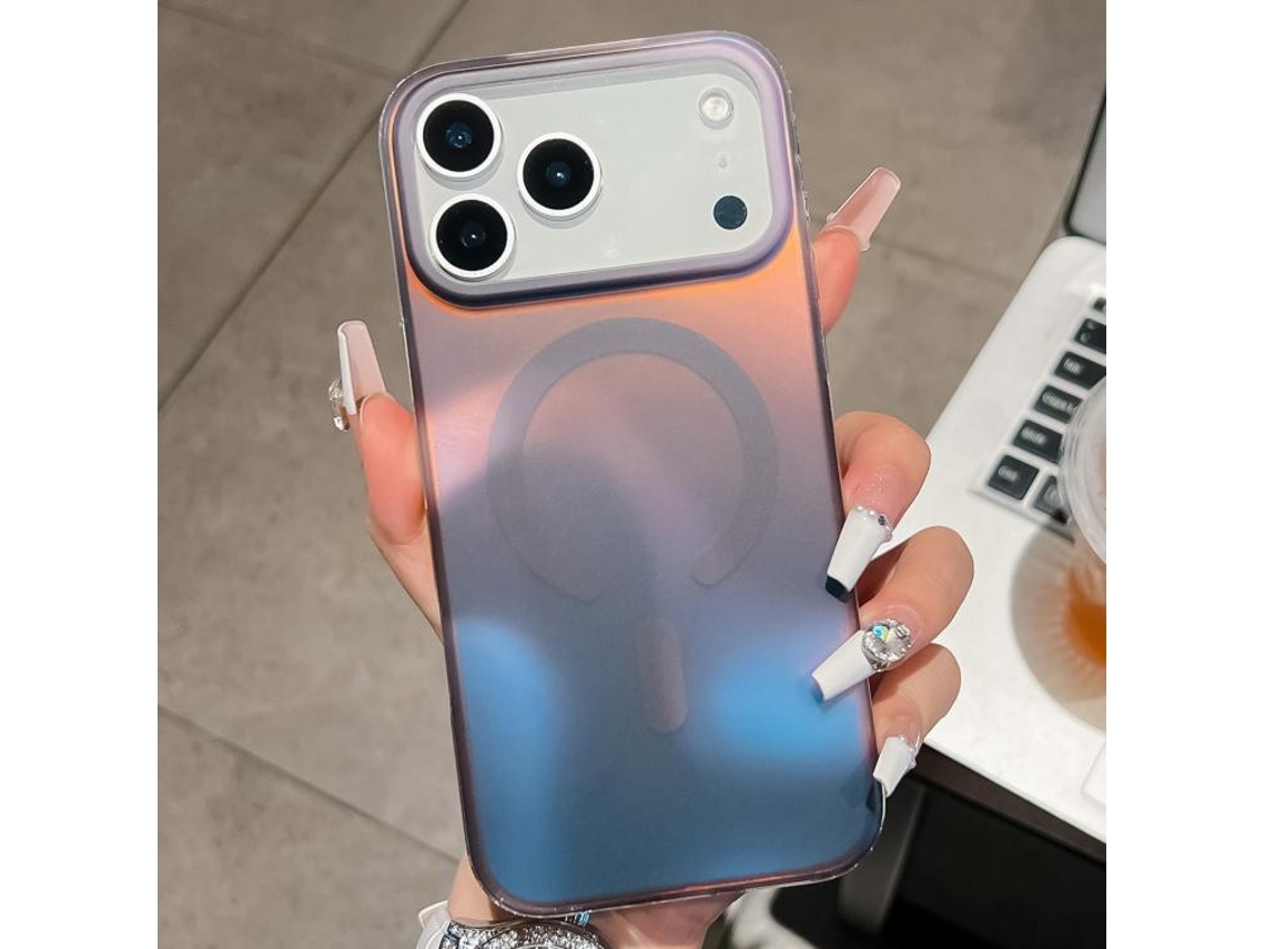 Capa Para Iphone 17 Pro Ink Gen2 Gradient Magsafe Pc Híbrida Tpu