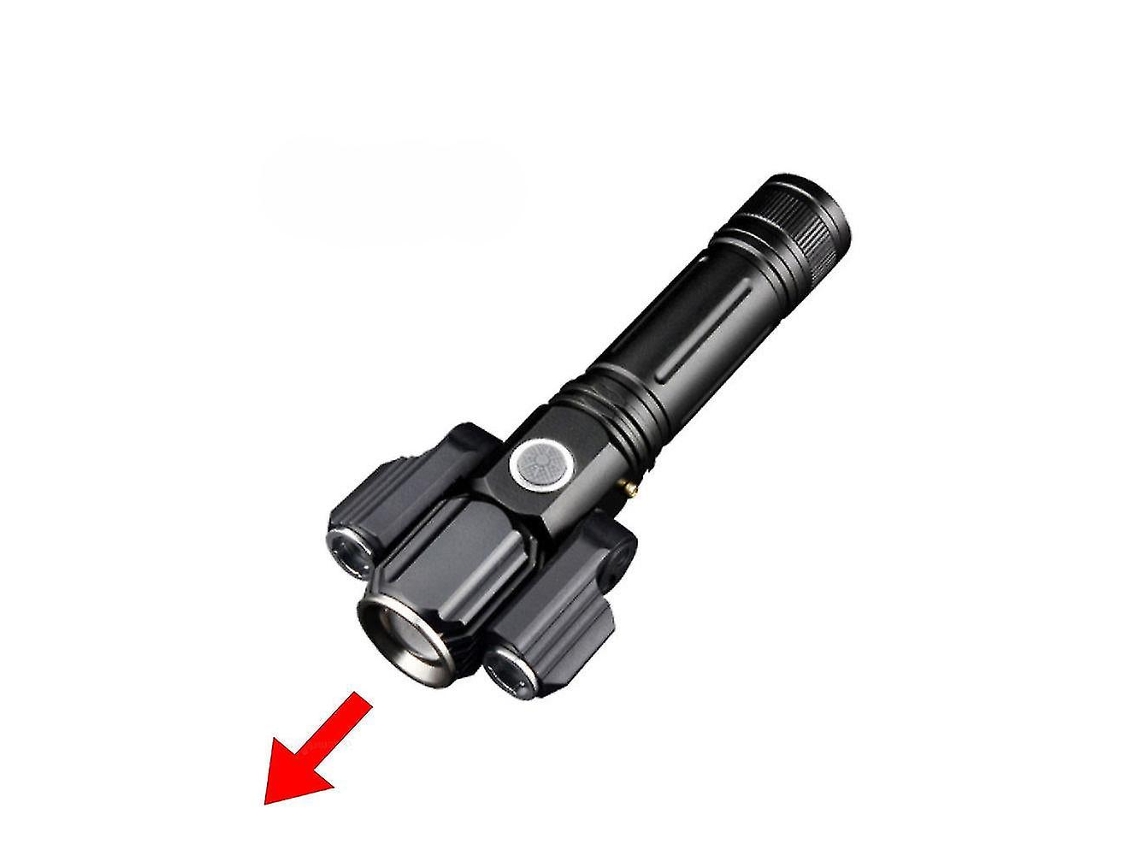Lanternas De Acampamento, Lanternas Telescópicas Com Foco, Recarregáveis, Led, Táticas, Alto Brilho, Holofote De Led Olysi Shop