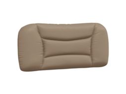 Headboard Cushion, Headboard Cushions Vidaxl Marrom Couro Artificial (90 Cm)
