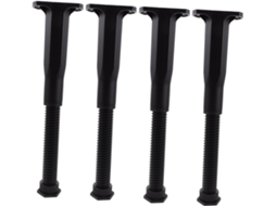 Nuobesty Conjunto De 4 Pés Apoio Ajustáveis Para Estrutura Cama Com Alta Capacidade Carga E Fácil Instalação