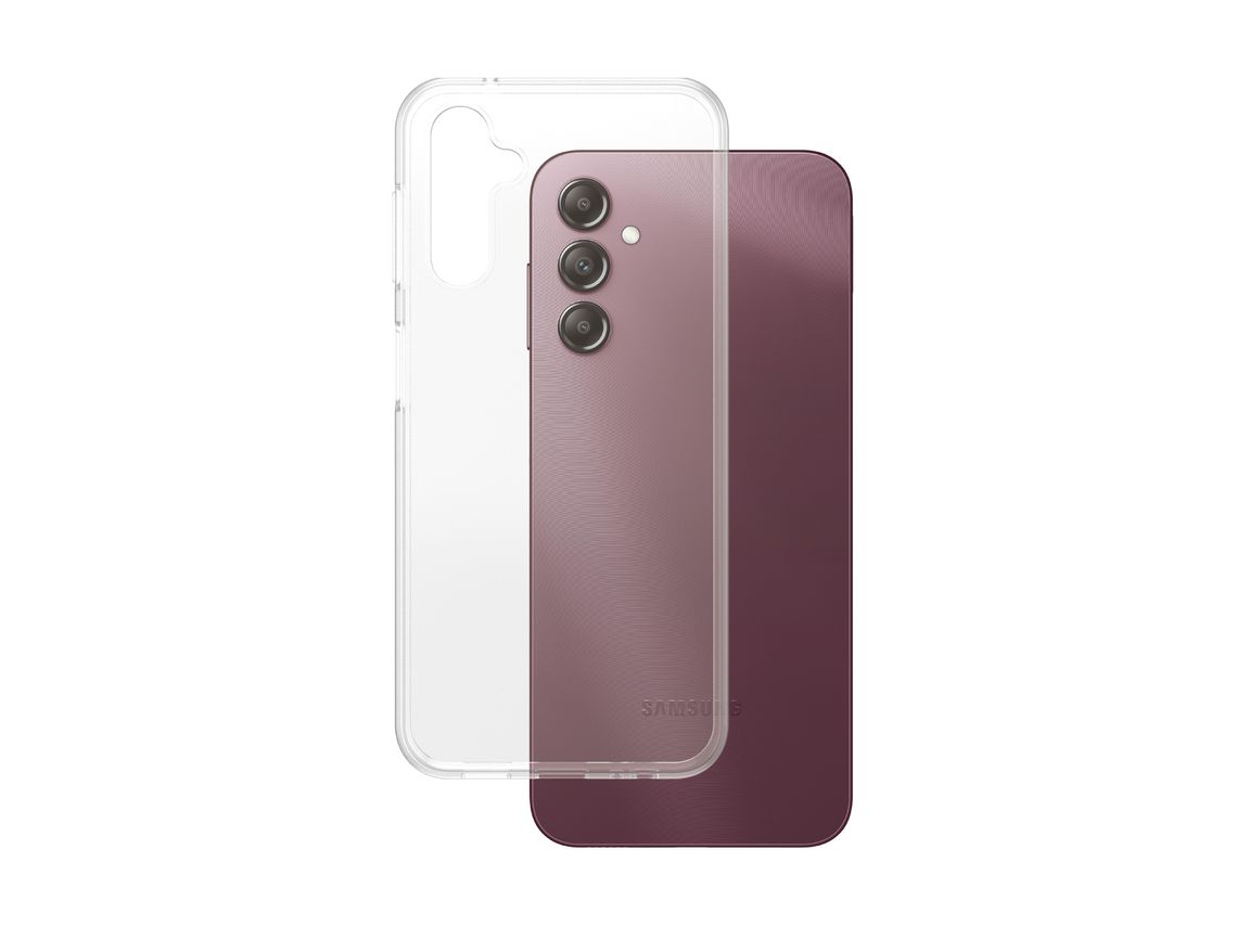 Capa para Samsung PANZERGLASS Pele Sintética Transparente