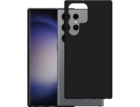 Capa para Samsung JUSTINCASE Pele Sintética Preto