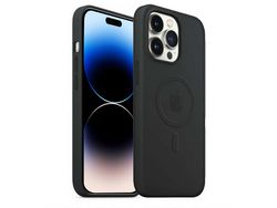 Capa para iPhone 14 Pro AKASHI Silicone Preto