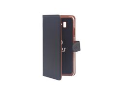 Capa Fólio para Samsung CELLY Pele Preto