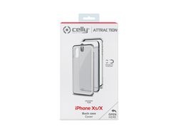 Capa para iPhone Xs CELLY Prateado