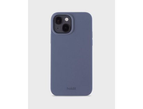 Capa para iPhone 14 HOLDIT Silicone Azul