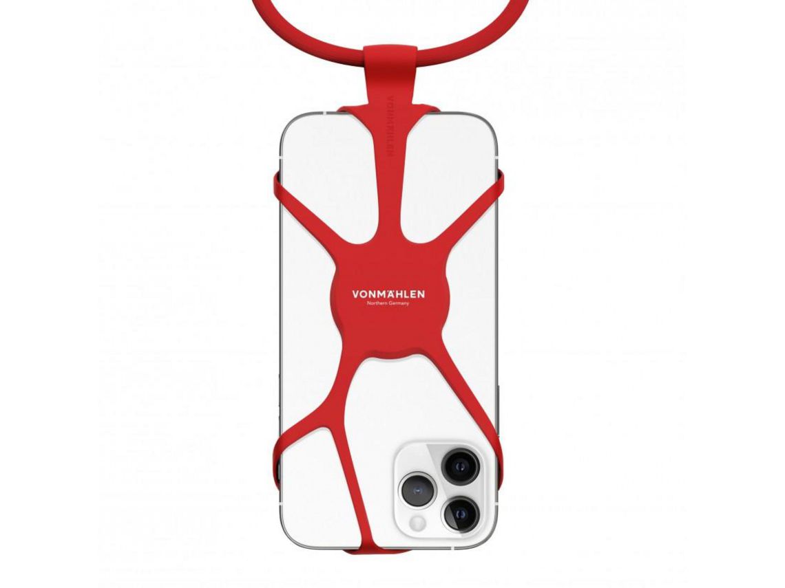 Suporte Infinity Passivo Telemóveis VONMÄHLEN Vermelho