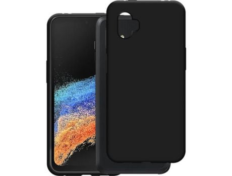 Capa para Samsung JUSTINCASE Pele Sintética Preto