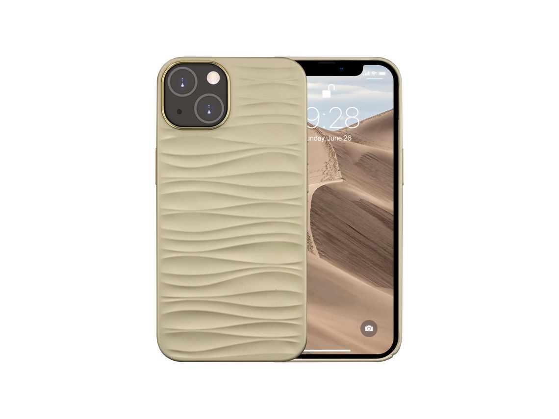 Capa para iPhone 14 DBRAMANTE1928 Plástico Bege