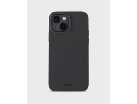 Capa para iPhone 14 HOLDIT Silicone Preto