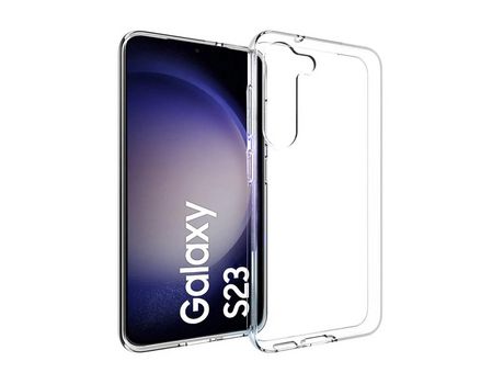 Capa para Samsung Galaxy S23+ INSMAT Pele Sintética Transparente