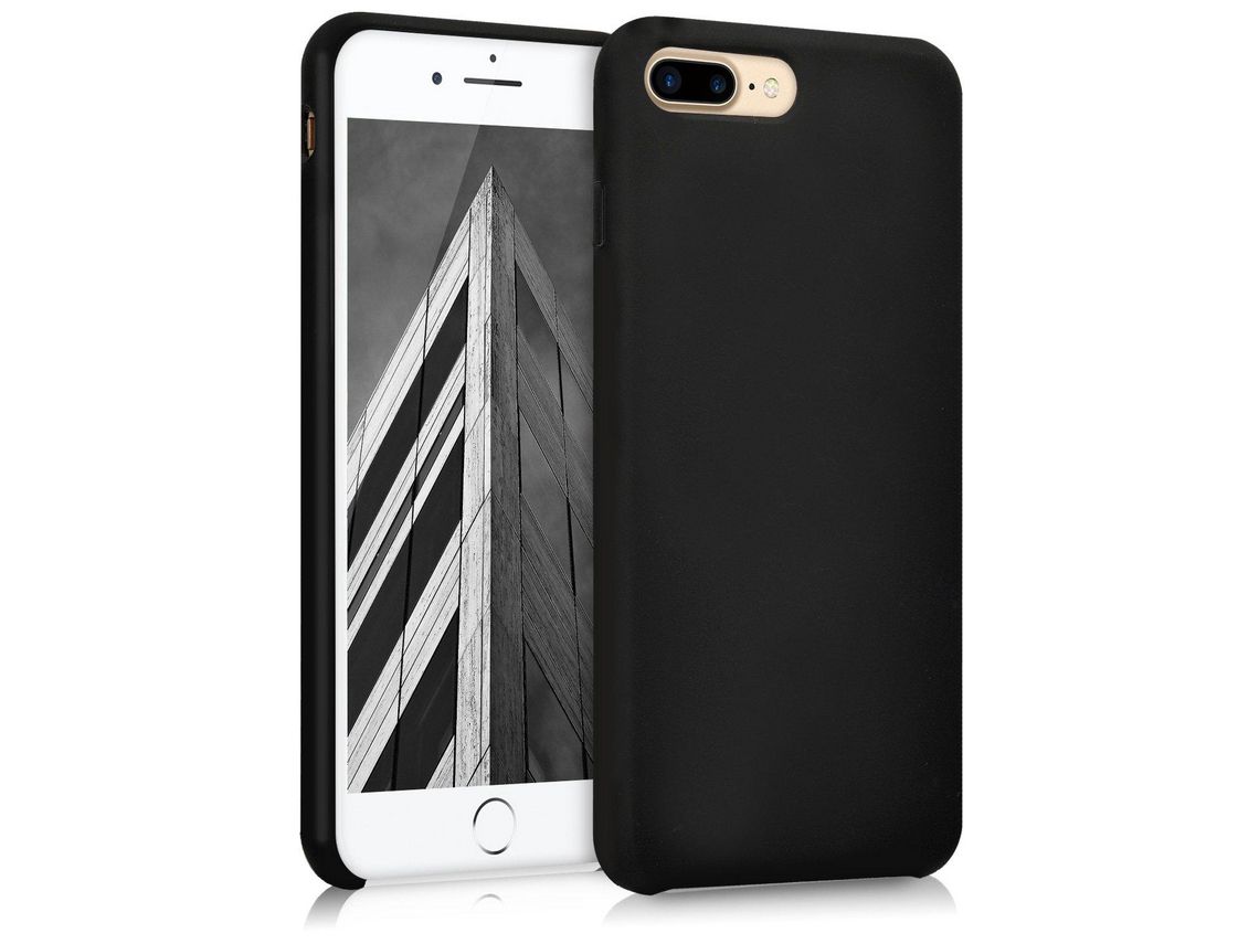 Capa para iPhone 7 Plus KWMOBILE Preto