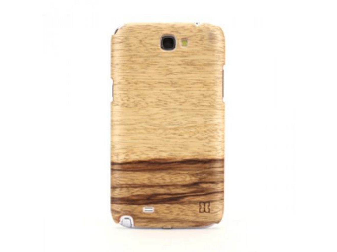 Capa para Samsung Galaxy Note MAN&WOOD Madeira Castanho