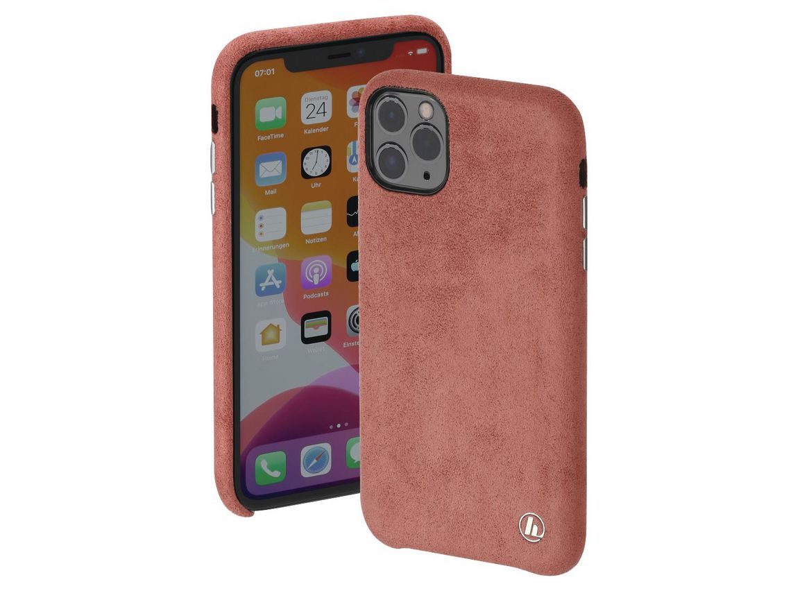 Capa para iPhone 12 Pro Max HAMA Tecido Laranja