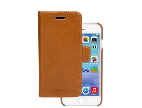 Capa para iPhone 8 DBRAMANTE1928 Pele Castanho