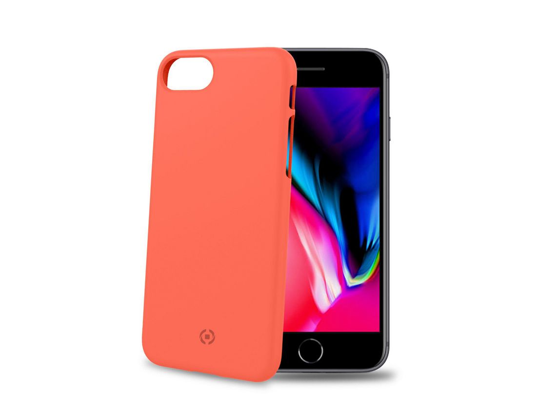 Capa para iPhone 7 CELLY PVC Laranja
