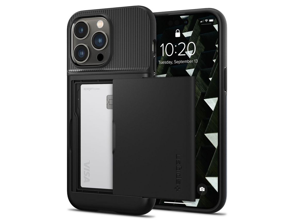 Capa para iPhone 14 Pro SPIGEN Preto