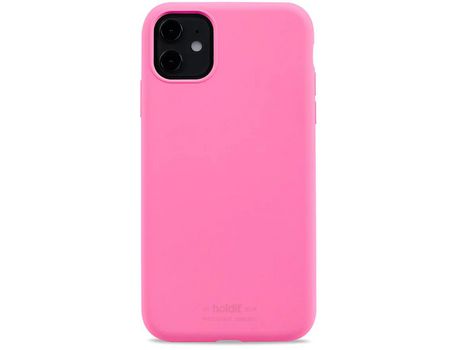Capa para iPhone XR/11 HOLDIT Silicone Rosa