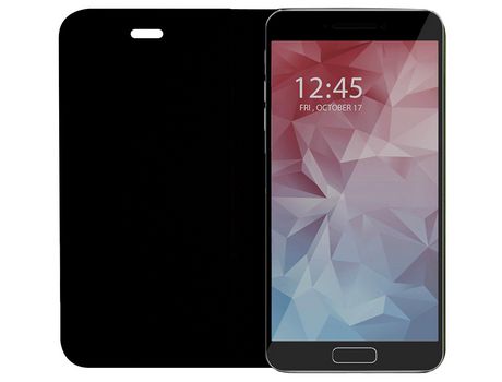 Capa Fólio para Samsung Galaxy S6 OMENEX Silicone Preto