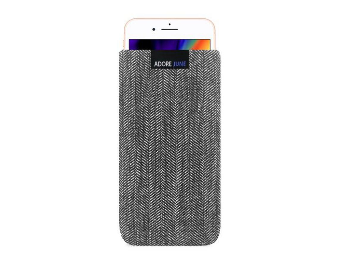 Capa para iPhone 8 ADORE JUNE Algodão Cinzento