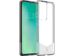 Capa para Samsung Galaxy S21 Ultra BIGBEN CONNECTED Pele Sintética Transparente