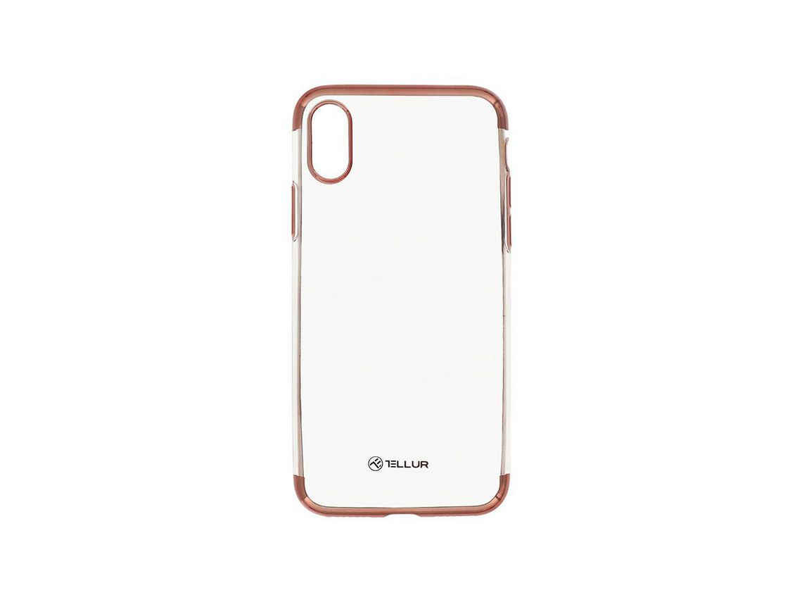 Capa para TELLUR Silicone Dourado