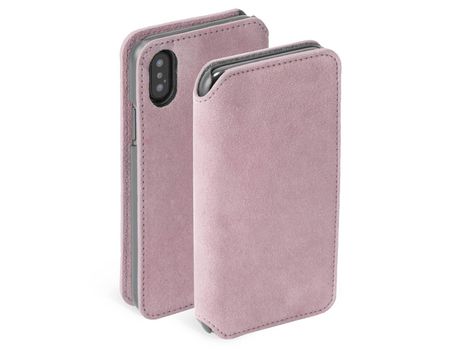 Capa Fólio para iPhone XS Max KRUSELL Rosa