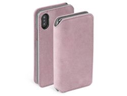 Capa Fólio para iPhone XS Max KRUSELL Rosa
