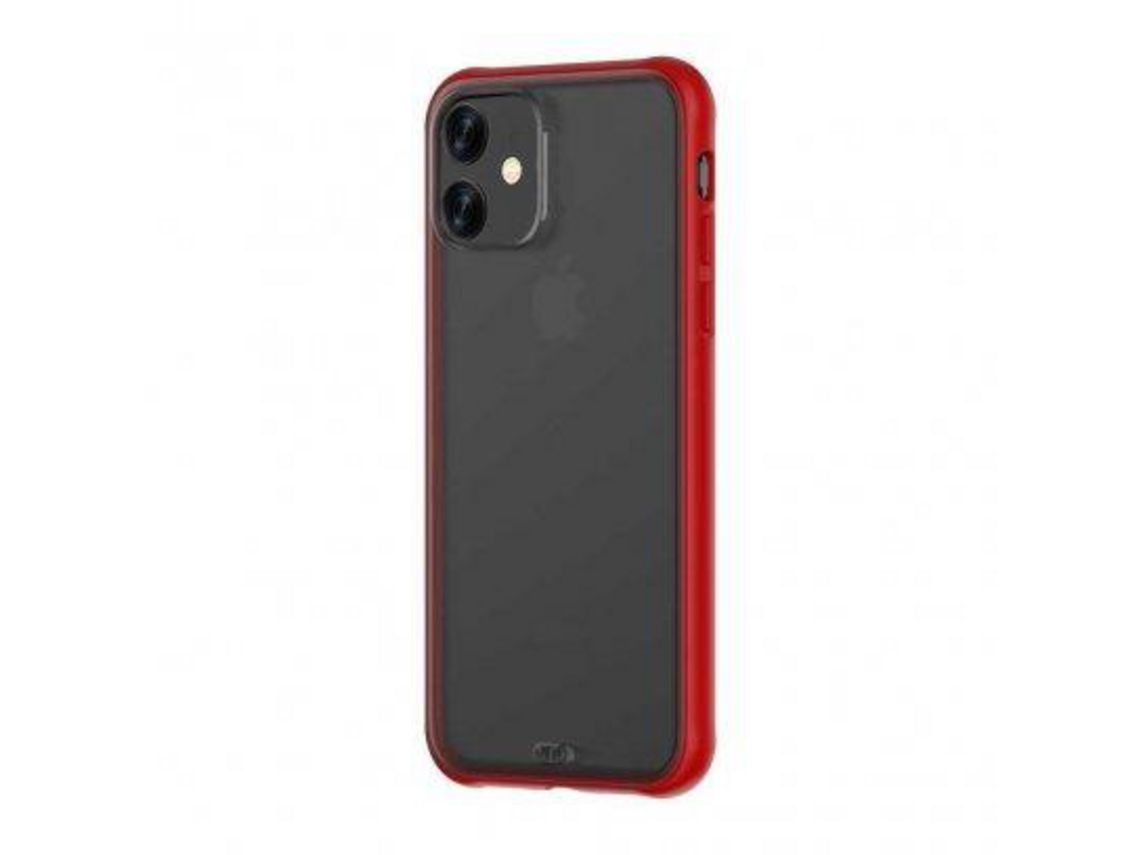 Capa para iPhone 11 Pro DEVIA Pele Sintética Vermelho