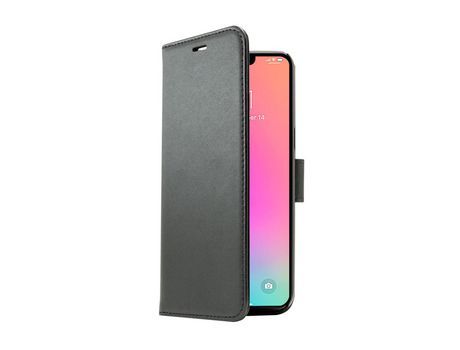Capa Fólio para iPhone 14 SCREENOR Pele Preto