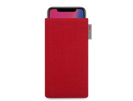 Capa para iPhone XS ADORE JUNE Vermelho