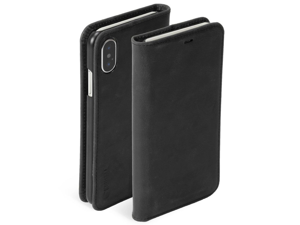 Capa Fólio para iPhone XS Max KRUSELL Preto