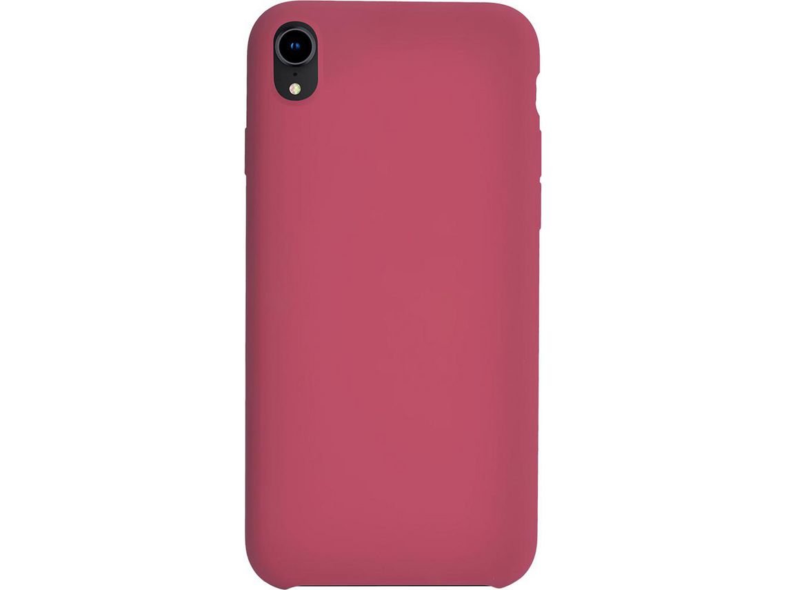 Capa para iPhone XR BIGBEN CONNECTED Silicone Vermelho