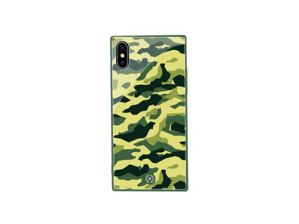 Capa para iPhone XS CELLY Verde