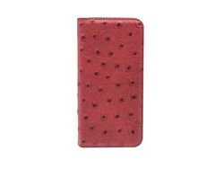Capa Fólio para iPhone 7 TELLUR Pele Vermelho
