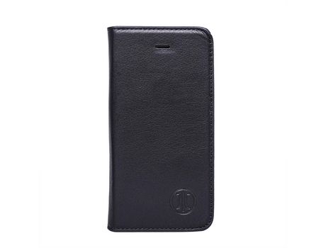 Capa Fólio para iPhone 7 Plus MENATWORK Pele Preto