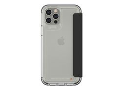 Capa Fólio para iPhone 12 Pro Max GEAR4 Plástico Preto