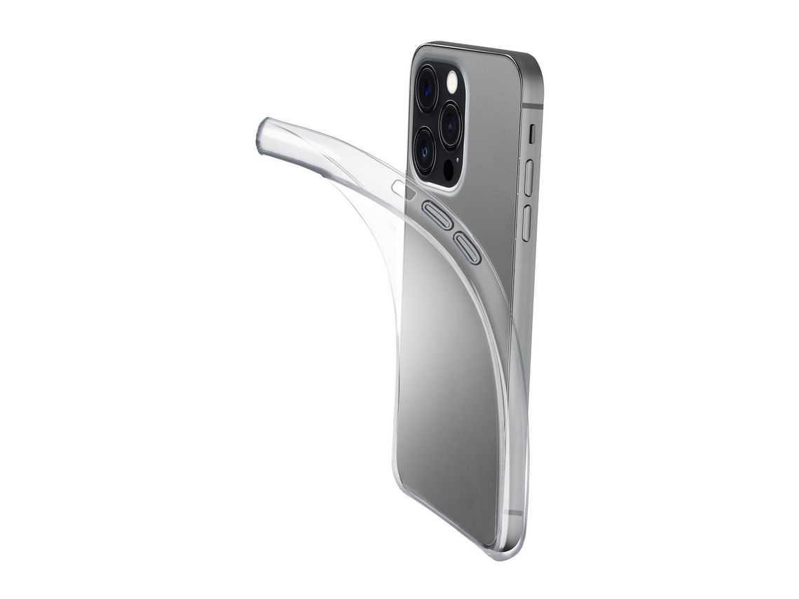 Capa para iPhone 14 Pro CELLULARLINE Aborrachado Transparente