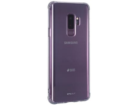 Capa para Samsung Galaxy S9+ STILGUT Pele Sintética Transparente