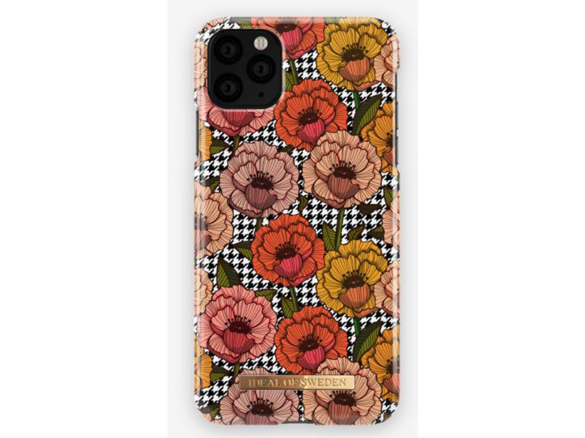 Capa para iPhone 11 Pro Max IDEAL OF SWEDEN Plástico Retro Multicor