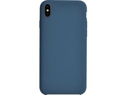 Capa para iPhone XS Max BIGBEN CONNECTED Silicone Azul