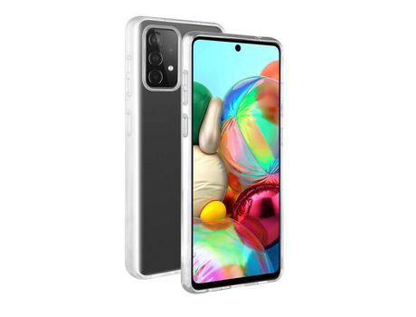 Capa para Samsung Galaxy A72 BEHELLO Pele Sintética Transparente