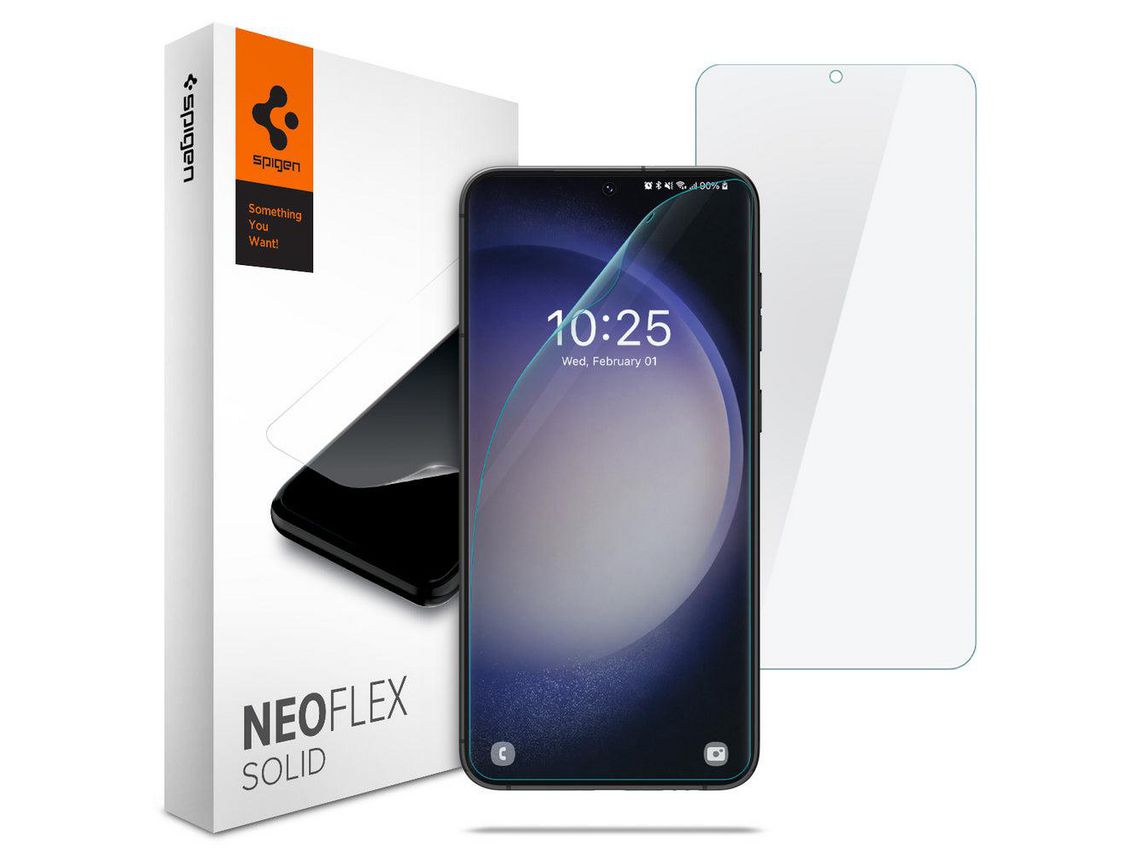 Película de Ecrã para Samsung Galaxy S23+ SPIGEN Polietileno Transparente