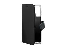 Capa Fólio para Samsung Galaxy S22 Ultra CELLY Pele Preto