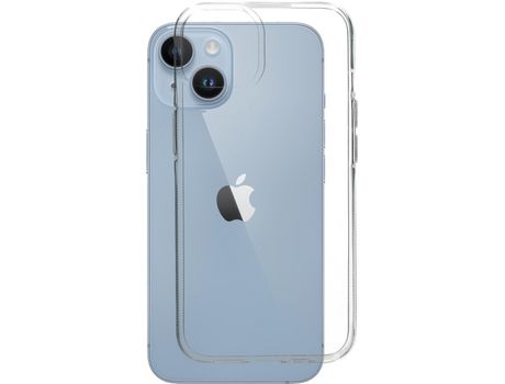 Capa para iPhone 14 MOBIPARTS Pele Sintética Transparente