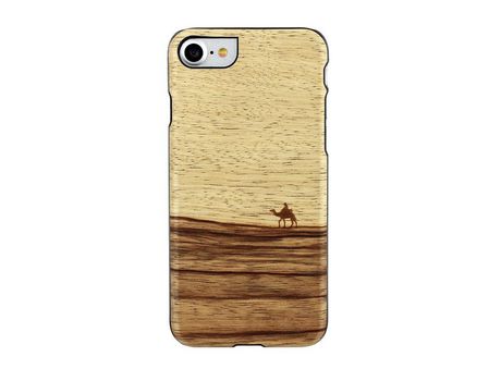 Capa para iPhone 7 MAN&WOOD Madeira Bege