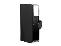 Capa Fólio para Samsung Galaxy S22+ CELLY Pele Preto