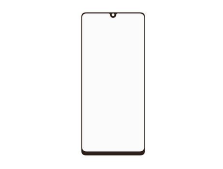 Película de Ecrã para Samsung Galaxy A42 5G TECCUS Vidro Temperado Preto